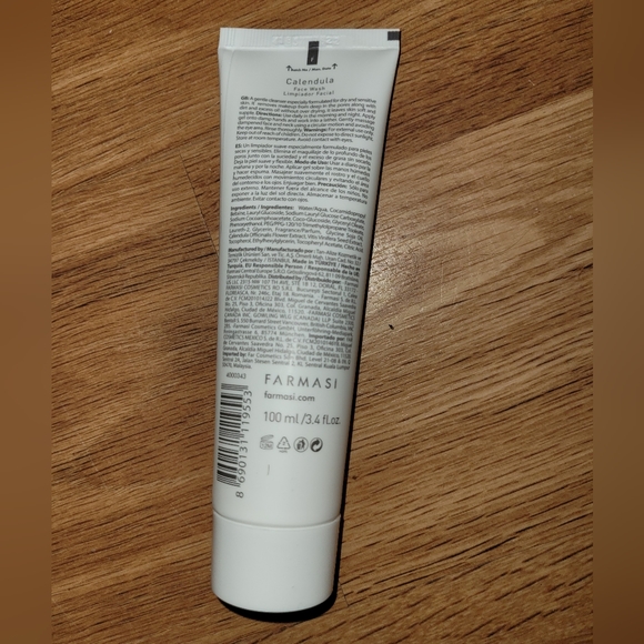 Farmasi Dr. C. Tuna Calendula Face Wash 10 ml / 3.4 fl.oz - Picture 4 of 8